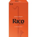 D'addario rea2530 - anches clarinette basse, force 3. 0, bo�te de 25