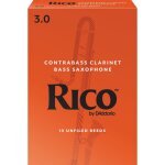 D'addario rfa1030 - anches clarinette contrebasse et saxophone basse, force 3. 0, bo�te de 10