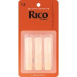 D'addario ria0315 - anches saxophone soprano, force 1. 5, bote de 3