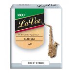 D'addario rjc10sf - anches la voz saxophone alto, force soft, bo�te de 10