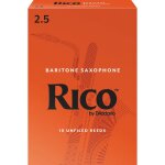 D'addario rla1025 - anches saxophone baryton force 2. 5, bote de 10