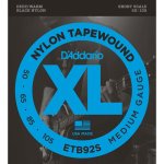 D'addario tapewound etb92s medium 50 - 105, longueur courte - revêtement nylon jeu guitare basse D'addario tapewound etb92s medium 50 - 105, longueur courte - revêtement nylon jeu guitare basse