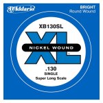 D'addario xb130, corde extra - longue, . 130 - corde au d�tail filet nickel guitare basse