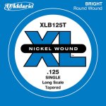 D'addario xlb125t, corde longue, . 125, sans surfilage - corde au d�tail filet nickel guitare basse