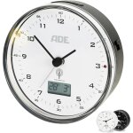 Ade réveil radio - piloté de voyage moderne analogique affichage de température et date éclairage snooze ... Ade réveil radio - piloté de voyage moderne analogique affichage de température et date éclairage snooze ...