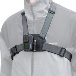 Adjustable chest strap compatible with go pro hero 13 / 12 / 11 / 10 / 9 / 8 / 7 / 6 / 5 black, action ...