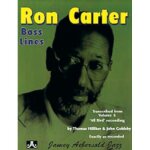 Aebersold n006 ron carter bass lines charlie parker all bird