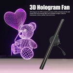 Affichage de ventilateur d'hologramme 3d de 16, 5 pouces, affichage publicitaire de projecteur d'hologramme ...