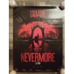 Affiche collector myl�ne farmer nevermore le film 7. 11. 2024 dimensions 80cm x 60cm