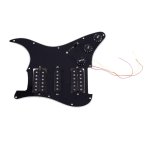 Ages guitare electrique pr�c�bl�e charg�e pickguard micros hsh 11 trous micros magn�tiques humbucker ...