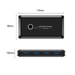 Ages kvm switch box 2 ordinateurs partageant 4 périphériques usb pour clavier scanner projecteur sous ... Ages kvm switch box 2 ordinateurs partageant 4 périphériques usb pour clavier scanner projecteur sous ...