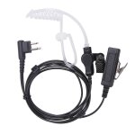 Agent de scurit  2 broches pour motorola, couteurs, micro, tube acoustique discret, casque pour radios ...