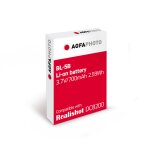 Agfa photo - batterie li - on bl - 5b compatible appareil compact agfa dc8200 - noir