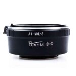 Ai - m4 / 3 adaptateur d'objectif d'appareil photo bague d'adaptation de montage pour nikon f ai tains ...