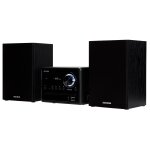 Aiwa msbtu - 300 black micro - hi - fi system 20w avec bluetooth, cd, usb, radio fm, lecteur cd