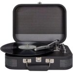 Aiwa vpx - 1951tn tourne - disque vintage portable avec mallette en cuir synthtique, bluetooth bidirectionnel ...