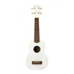 Alabama fzu - 003wh - ukulele soprano - blanc ( + housse)