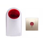 Alarme sans fil pour patient, bouton hohelp, toilettes publiques, htel, dortoir, usine, clavier d'urgence, ...