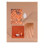 Album minimax  singo ii , pour 100 photos au format 10x15 cm, terre cuite