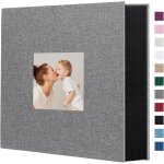 Album photo 10 x 15 cm - 1000 pochettes en lin - grande capacité - pour anniversaire de mariage - peut ... Album photo 10 x 15 cm - 1000 pochettes en lin - grande capacité - pour anniversaire de mariage - peut ...