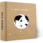 Album photo de 10 x 15 cm, 200 photos par page, 200 pochettes de 10 x 15 cm avec espace d'ecriture, couverture ...