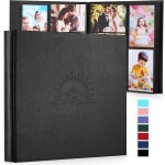 Album photo 10 x 15 cm, 600 photos, album a pochettes avec etui en cuir et gaufrage elgant, grand livre ...