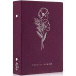 Album photo 10x15 600 pochette, grand format lin tissu album pour horizontal vertical photos bleu Album photo 10x15 600 pochette, grand format lin tissu album pour horizontal vertical photos bleu
