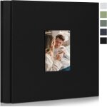 Album photo 300 pochettes 10x15 cm en toile avec fenêtre ¿ grand livre photo de souvenirs ¿ blanc Album photo 300 pochettes 10x15 cm en toile avec fenêtre ¿ grand livre photo de souvenirs ¿ blanc