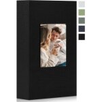 Album photo 300 pochettes 10x15 cm en toile avec fenêtre ¿ grand livre photo de souvenirs ¿ blanc Album photo 300 pochettes 10x15 cm en toile avec fenêtre ¿ grand livre photo de souvenirs ¿ blanc