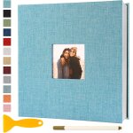 Album photo adhesif vierge 28x27 cm classeur photo livre photo personnalisable scrapbook de classe mariage ...