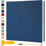 Album photo adhesif vierge 28x27 cm classeur photo livre photo personnalisable scrapbook de classe mariage ...