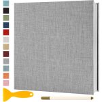 Album photo adhesif vierge 28x27 cm classeur photo livre photo personnalisable scrapbook de classe mariage ...