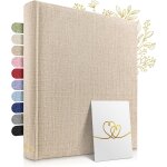 Album photo pour l'eternité - espace pour 500 photos (100 pages ou 50 feuilles) - album photo en lin ... Album photo pour l'eternité - espace pour 500 photos (100 pages ou 50 feuilles) - album photo en lin ...