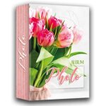 Album photo avec poches 13 x 19 cm, motif floral avec tulipes roses porte - photos 300 prises en formats ... Album photo avec poches 13 x 19 cm, motif floral avec tulipes roses porte - photos 300 prises en formats ...