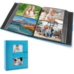 Album photo a pochettes 10 x 15 cm, 200 photos a insrer, album photo avec fentre avant, livre photo ...