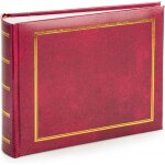 Album photo traditionnel pour photos format 10x15 - album durable pour 100 photos avec des espaces supplmenta ...