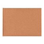 Album photo  wrinkled , 24 x 17 cm, 36 pages blanches, marron