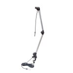 Alctron ma 614s - pied de micro broadcast argent