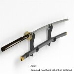 Aleko sword stand 19, 5 x 8, 5 cm katana support mural pour katana / epe