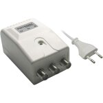 Alimentation pour ampli d'antenne avec 2 sorties tv, blanc Alimentation pour ampli d'antenne avec 2 sorties tv, blanc