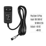 Alimentation pour console de mixage, adaptateur ca 15v 230ma, connecteur rond universel a 4 broches pour ... Alimentation pour console de mixage, adaptateur ca 15v 230ma, connecteur rond universel a 4 broches pour ...