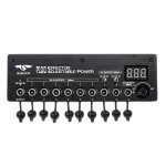 Alimentation electrique réglable de tension de dispositif d'effet ultra - mince de guitare electrique ... Alimentation electrique réglable de tension de dispositif d'effet ultra - mince de guitare electrique ...