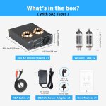 Avec alimentation - phono prampli pour platine phonographe pramplificateur mini stro audio hifi tube ...