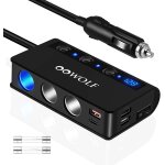 Allume cigare usb, allume cigare voiture, allume cigare qc3. 0 charge rapide [7 in 1] 180w 12v / 24v ...