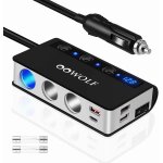 Allume cigare usb, allume cigare voiture, allume cigare qc3. 0 charge rapide [7 in 1] 180w 12v / 24v ...
