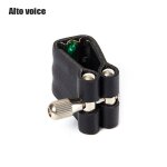 Alto - embout de saxophone, ligature avec graisseur, instruments a vent de bois, accessoires
