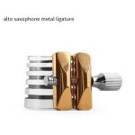 Alto ligature p - 1rl - embouchure en caoutchouc pour saxophone soprano, alto, tnor, ligmobhard en mtal, ...