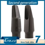 Alto new york 7 - embouchure en caoutchouc dur en poudre de cuivre, saxophone alto mib, bb tenor, pop ...