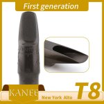 Alto new york t8 - embouchure en caoutchouc dur en poudre de cuivre, saxophone alto mib, bb tenor, pop ...