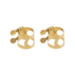 Altos sax embouchure ligature double vis saxophone or ligature attache, instrument de musique acc
